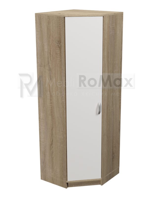 Пенал кутовий 700 White Mix 700х2000х700