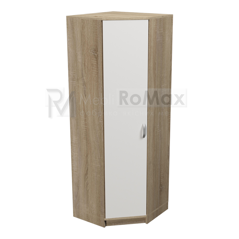 Пенал кутовий 700 White Mix 700х2000х700