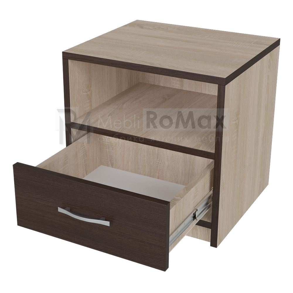 Тумба приліжкова 1ш Aura 450х450х400