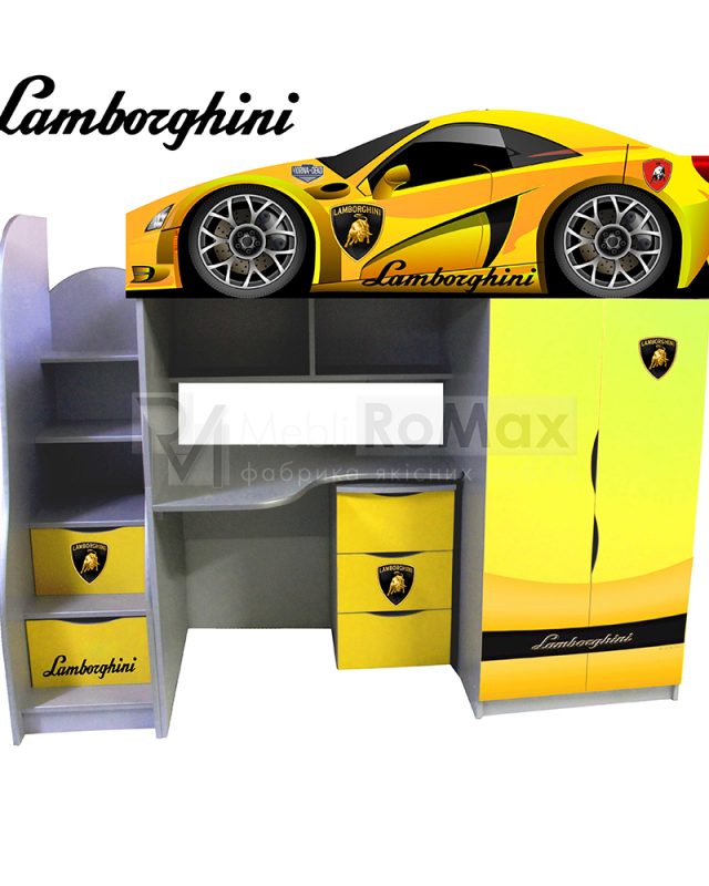 Ліжко BED ROOM кімната №1 + комод 3 (сп.м 1700*800) ліва