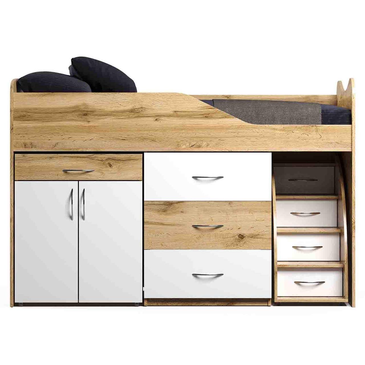 Ліжко BED ROOM кімната №5 + СТІЛ 1840*860 (сп.м. 1800*800)