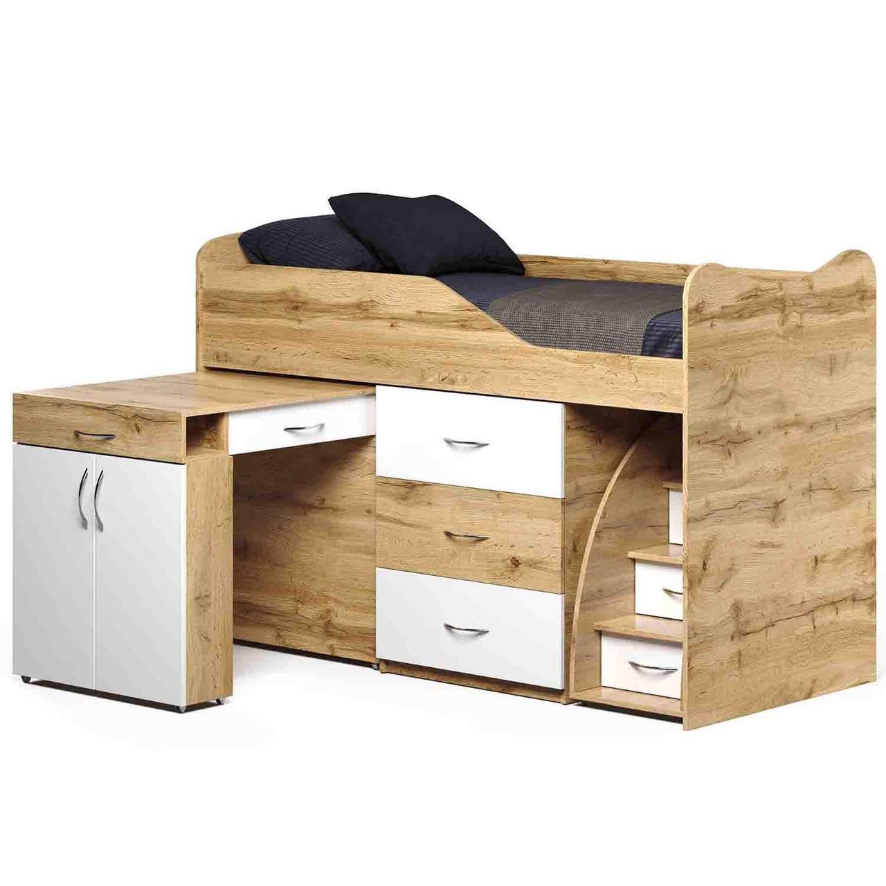 Ліжко BED ROOM кімната №5 + СТІЛ 1840*860 (сп.м. 1800*800)