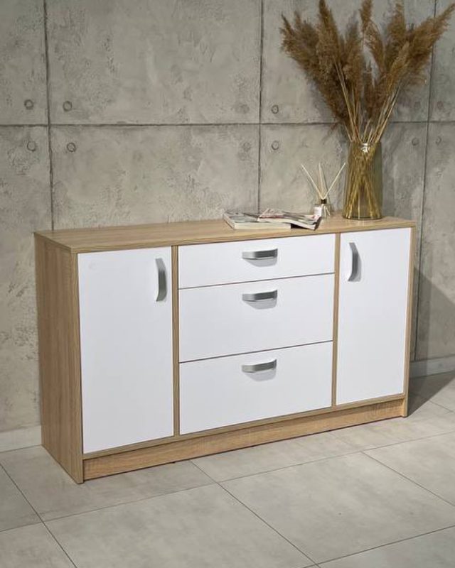 Комод 2д3ш White Mix 1400х800х400