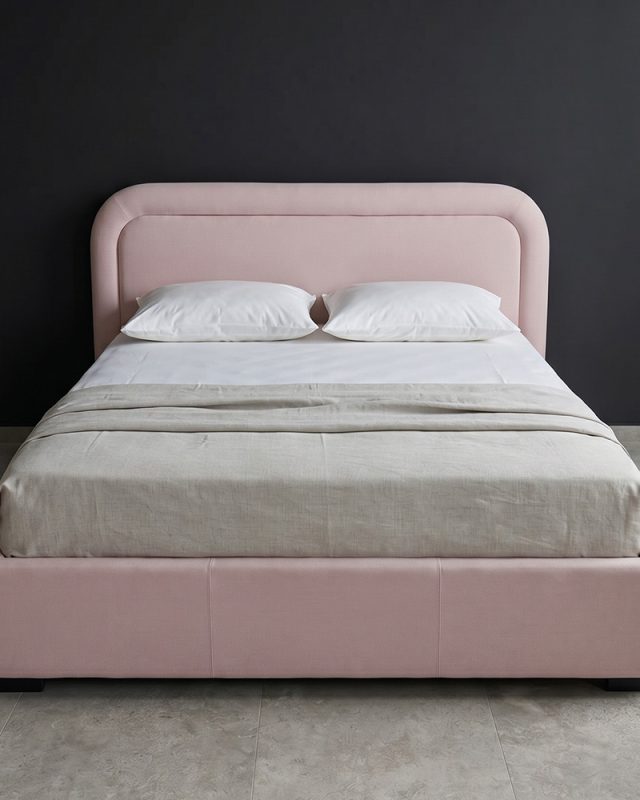 Ліжко Емма 160х200 (Eco Lounge light Pink)