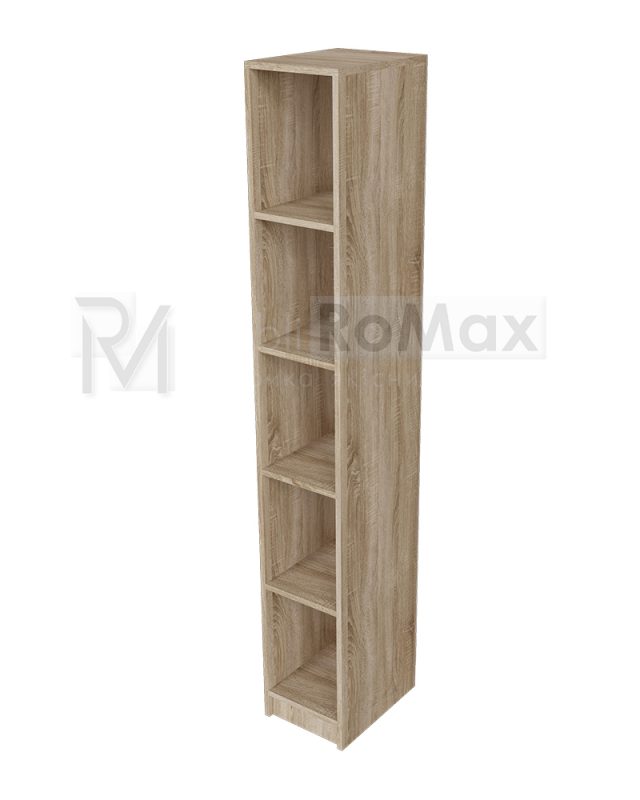 Пенал відкритий 300 White Mix 300х2000х400