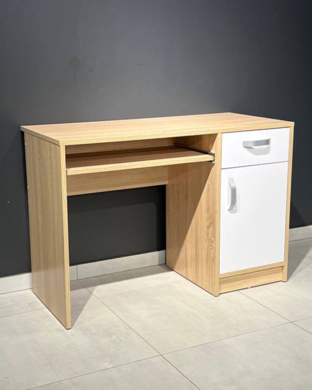 Стіл комп'ютерний 110 White Mix 1100х750х500 правий