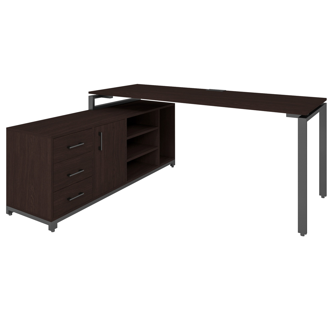 Офісний письмовий стіл керівника Loft Details FM200b
