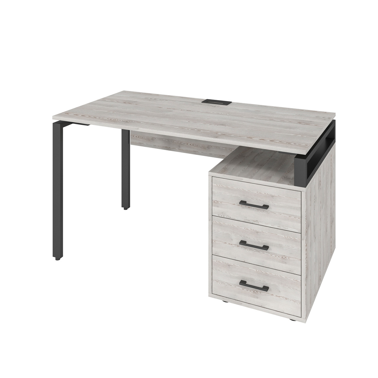 Офісний письмовий стіл Loft Details LM135b з царгою
