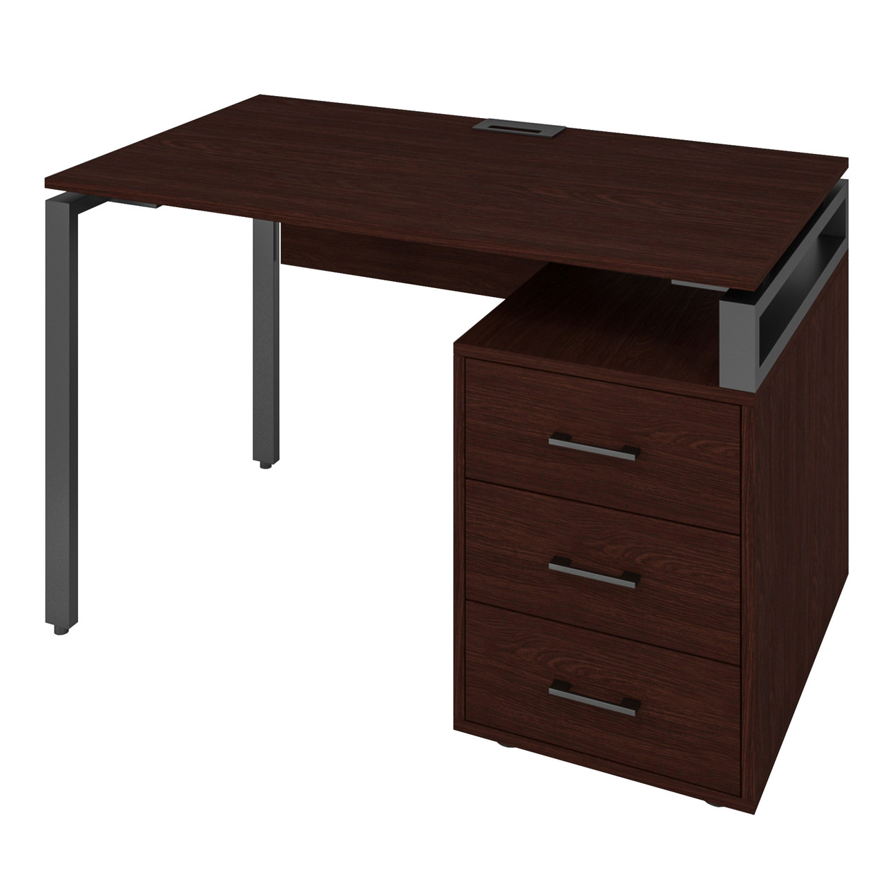 Офісний письмовий стіл Loft Details LM120b з царгою