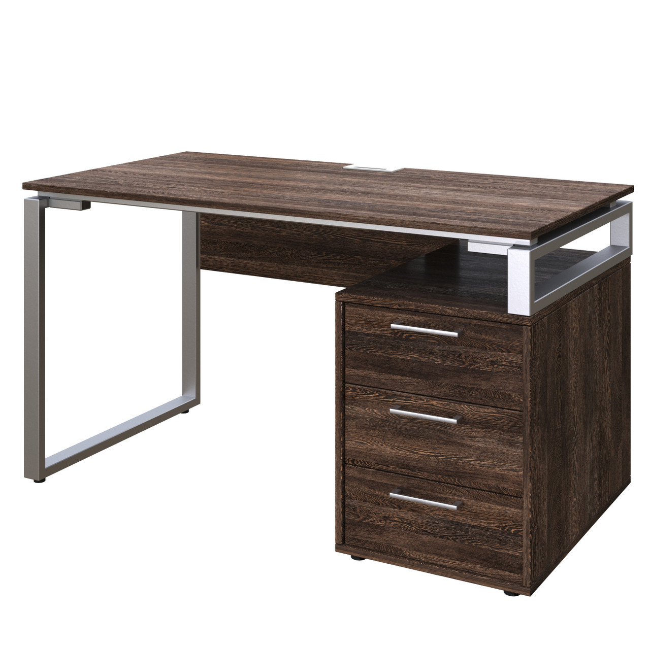 Офісний письмовий стіл Loft Details L120 з царгою