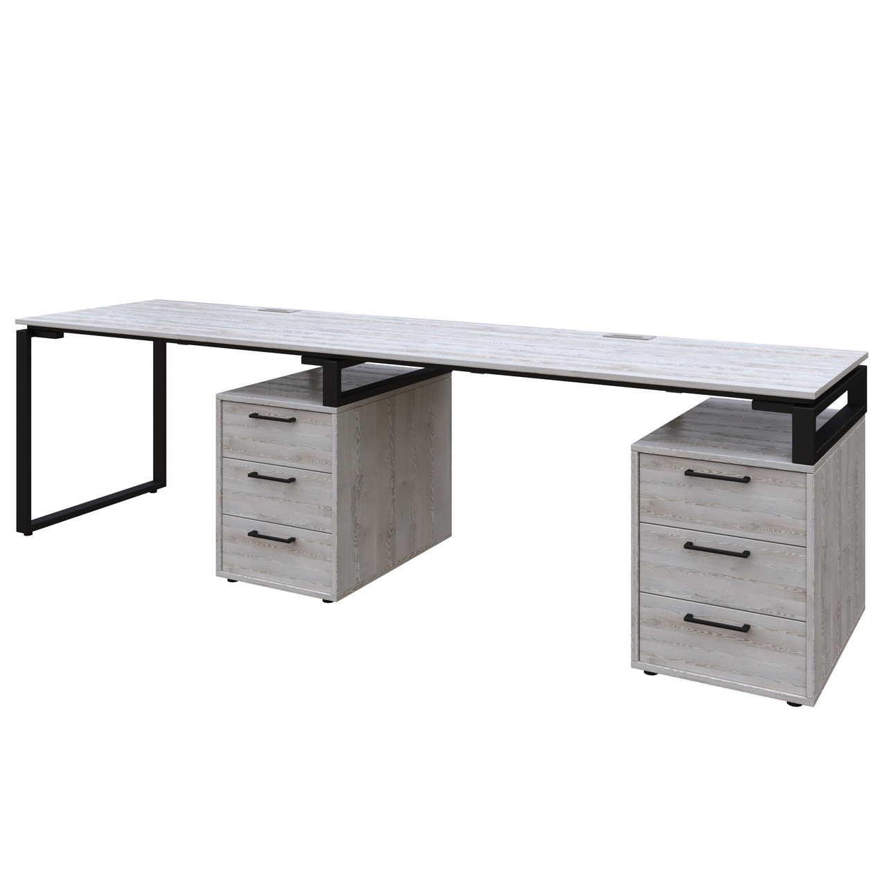 Офісний письмовий стіл Loft Details L135b Double