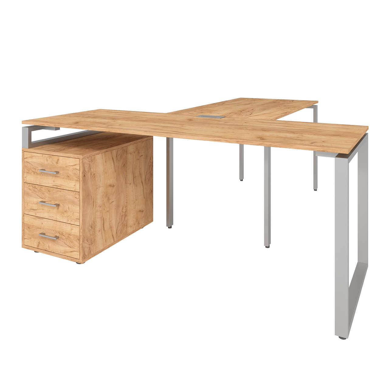 Офісний письмовий стіл керівника Loft Details LB180 з брифінгом