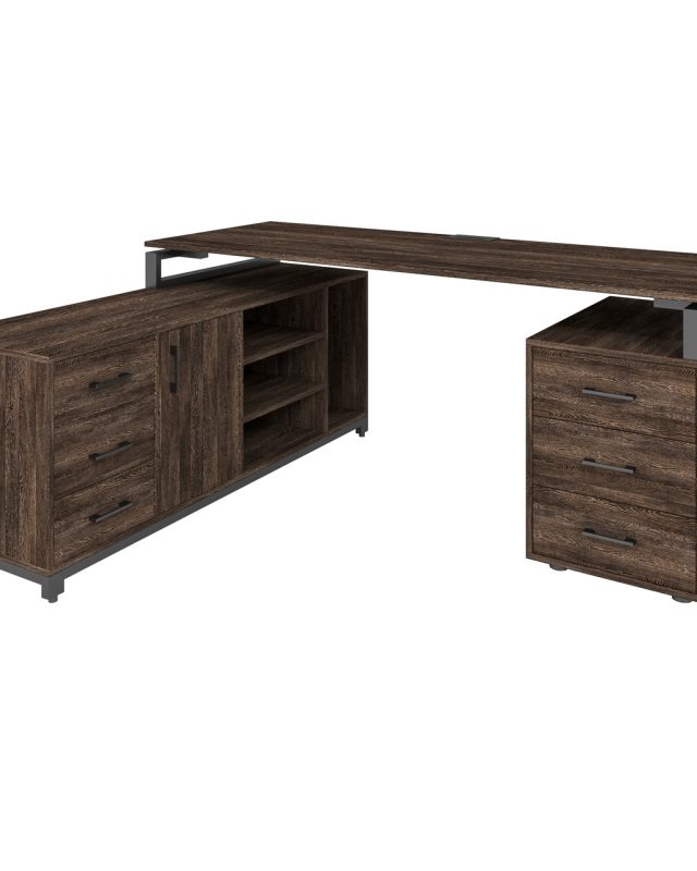 Офісний письмовий стіл керівника Loft Details FL180b