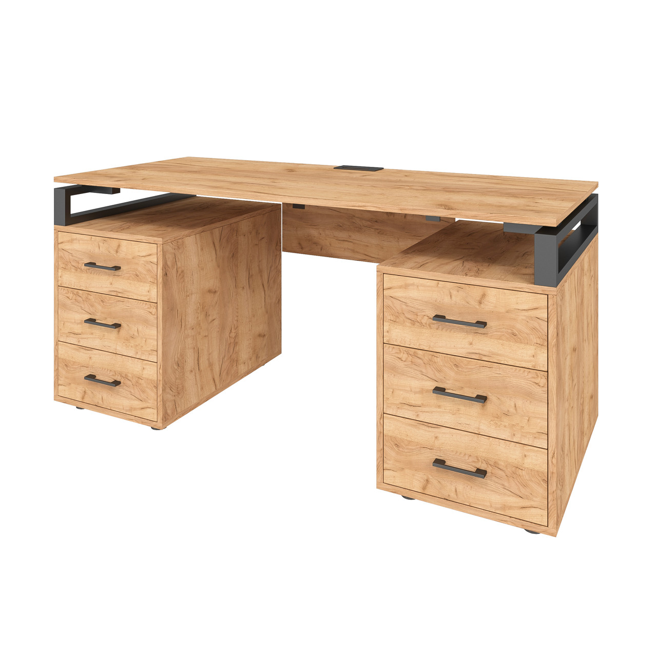 Офісний письмовий стіл Loft Details LL135b з царгою