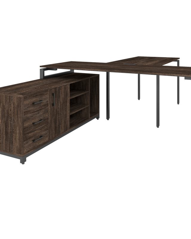 Офісний письмовий стіл керівника Loft Details FB200b з брифінгом