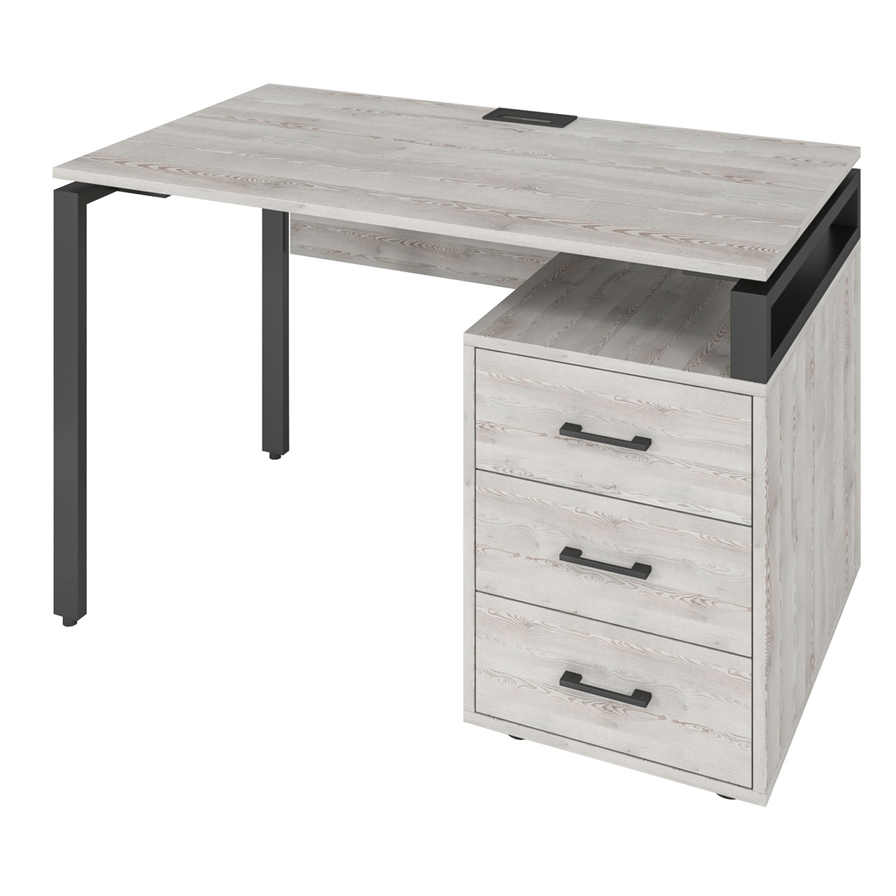 Офісний письмовий стіл Loft Details LM120b з царгою
