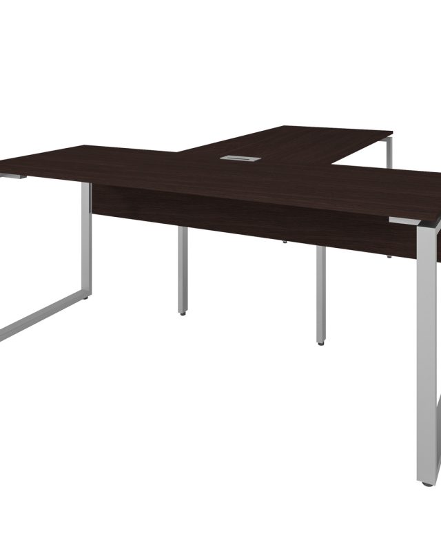Офісний письмовий стіл керівника Loft Details KB180 з брифінгом з царгой