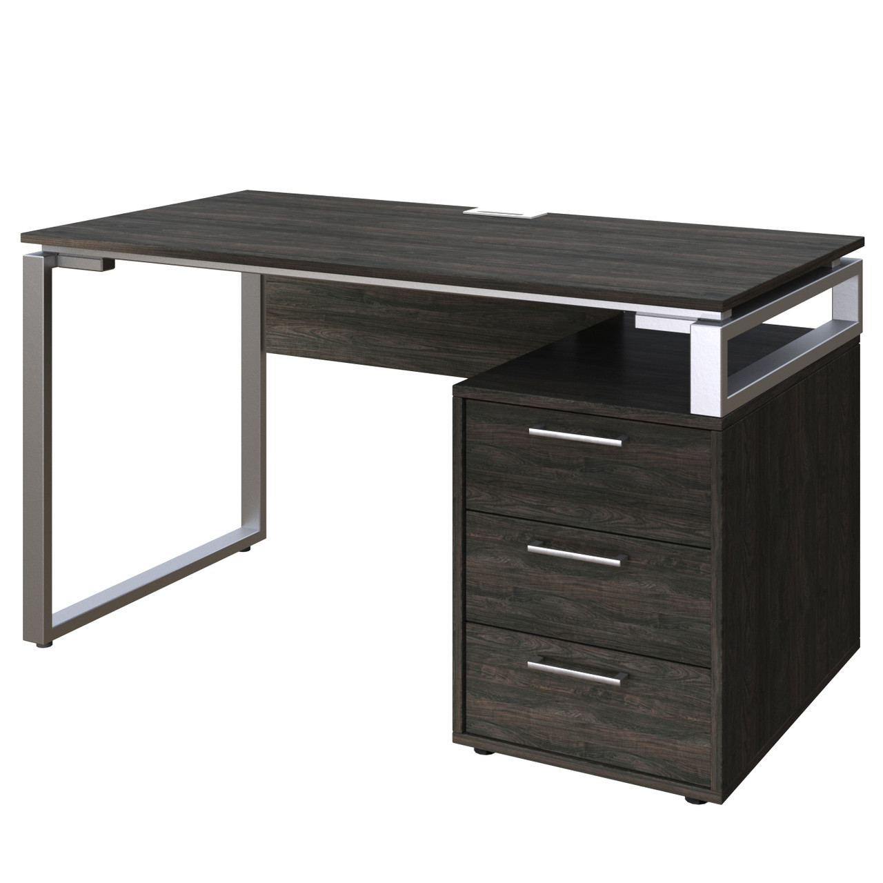 Офісний письмовий стіл Loft Details L120 з царгою
