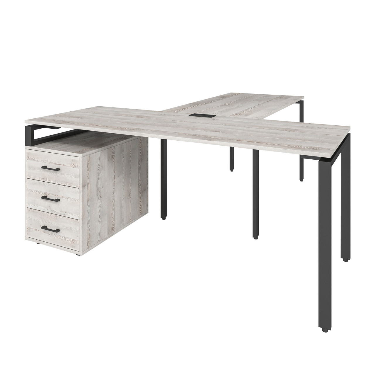 Офісний письмовий стіл керівника Loft Details LMB200b
