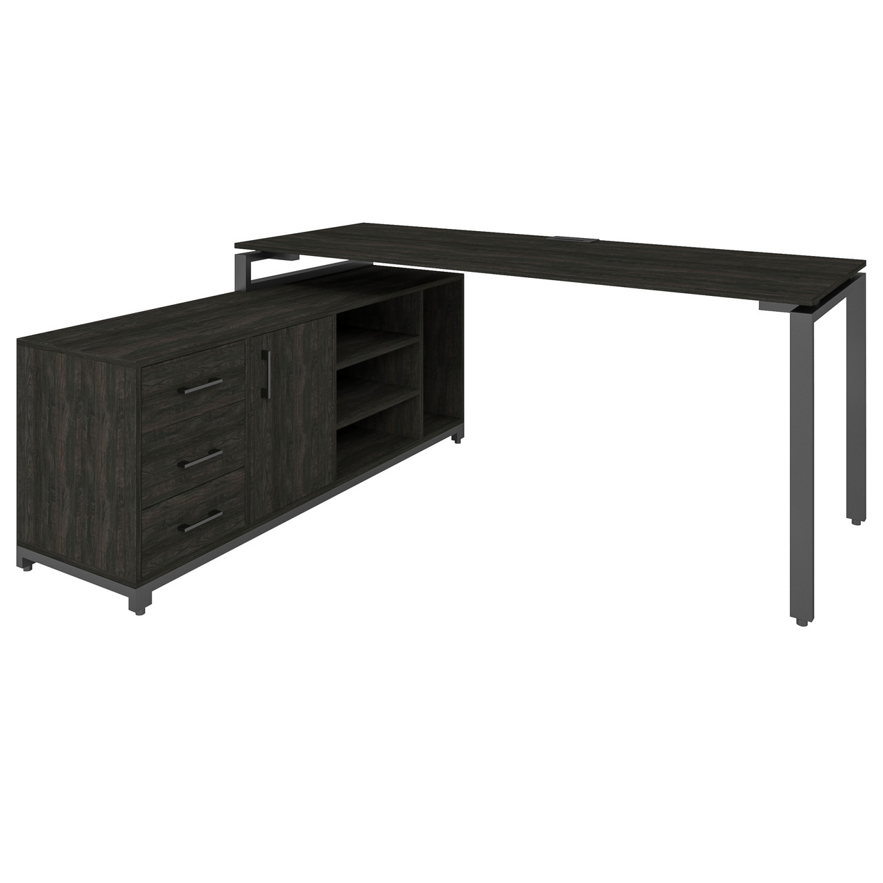 Офісний письмовий стіл керівника Loft Details FM200b