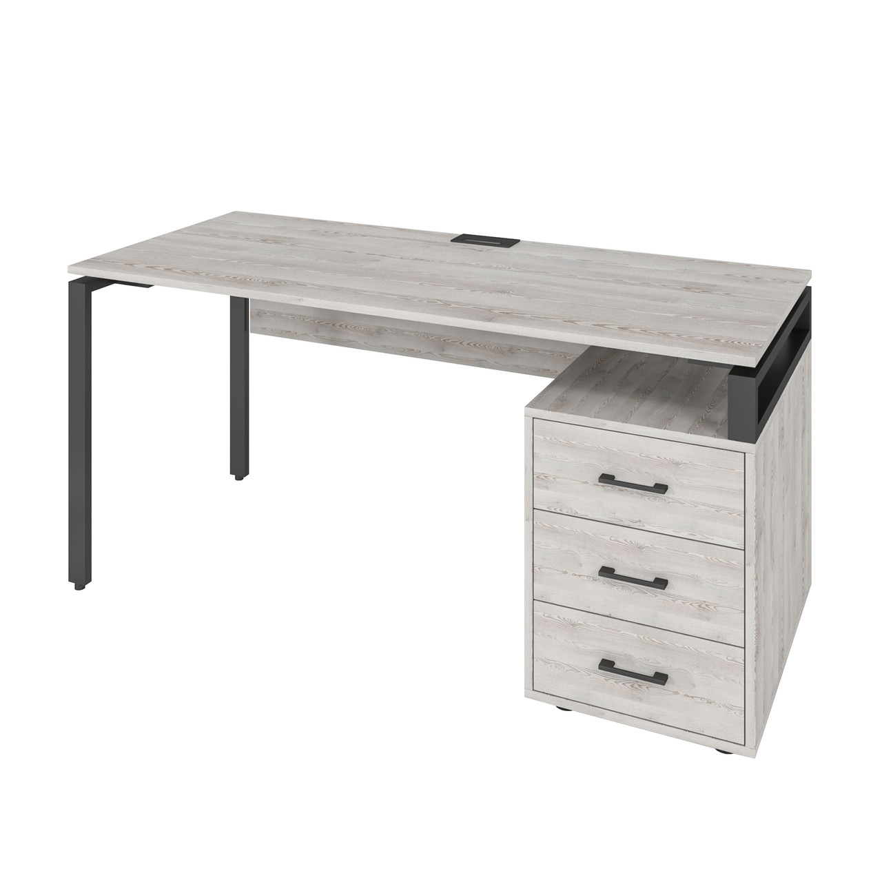 Офісний письмовий стіл Loft Details LM160b з царгою