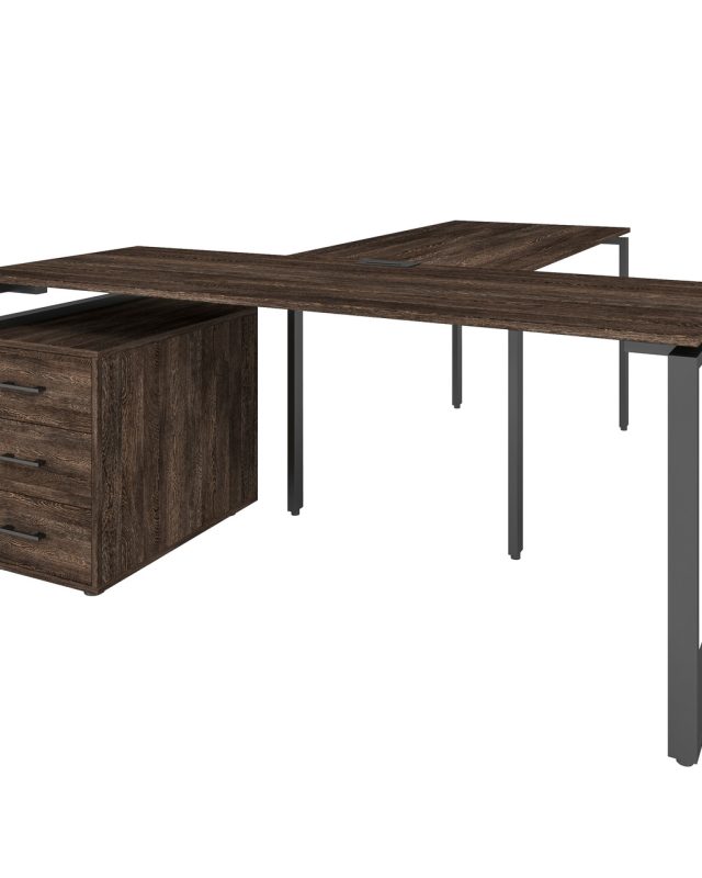 Офісний письмовий стіл керівника Loft Details LB180b з брифінгом