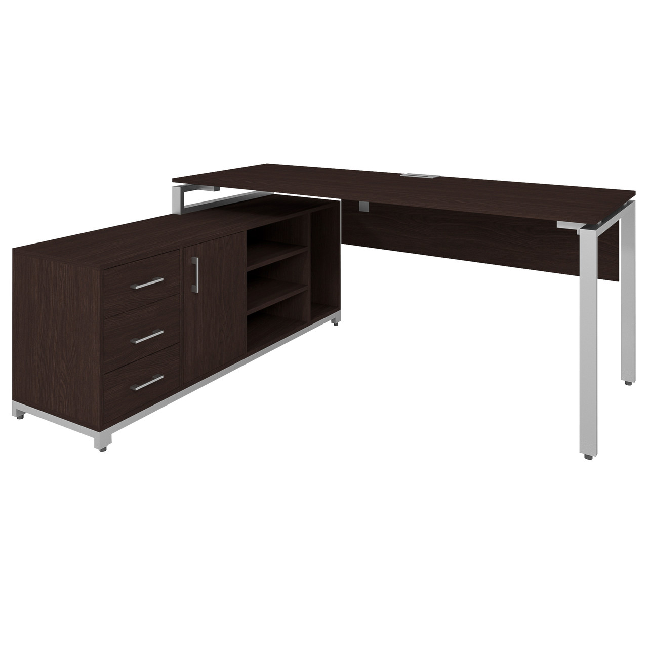 Офісний письмовий стіл керівника Loft Details FM180 з царгою