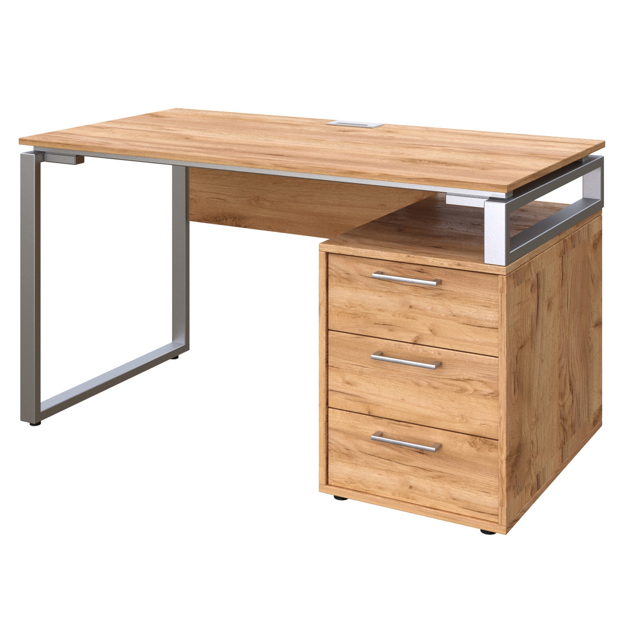 Офісний письмовий стіл Loft Details L120 з царгою