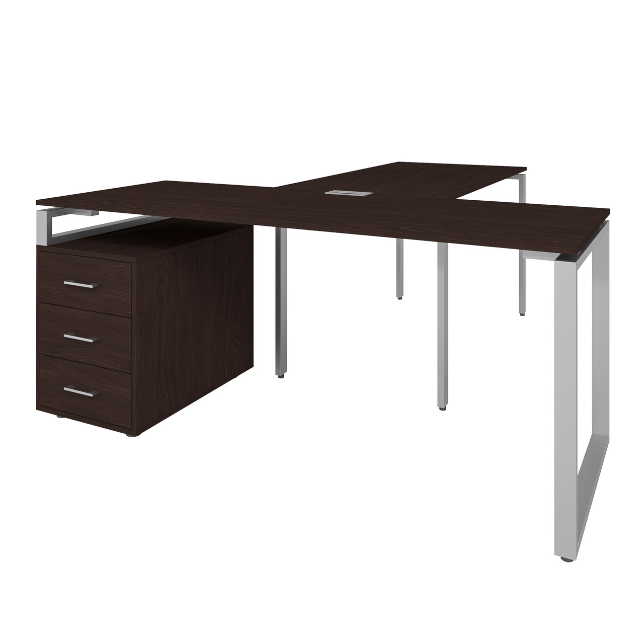 Офісний письмовий стіл керівника Loft Details LB180 з брифінгом