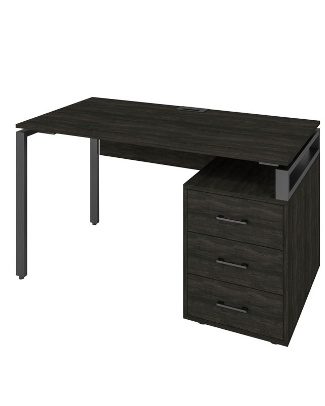 Офісний письмовий стіл Loft Details LM135b з царгою