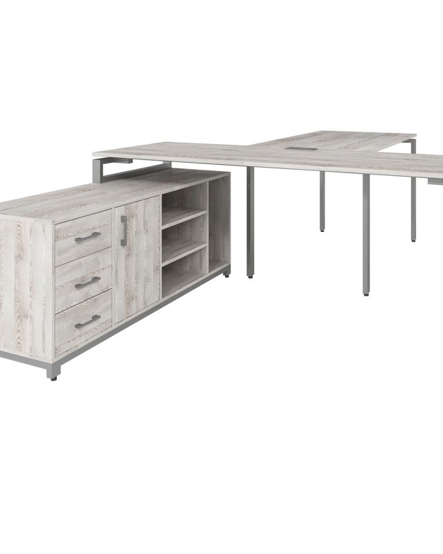 Офісний письмовий стіл керівника Loft Details FB200 з брифінгом