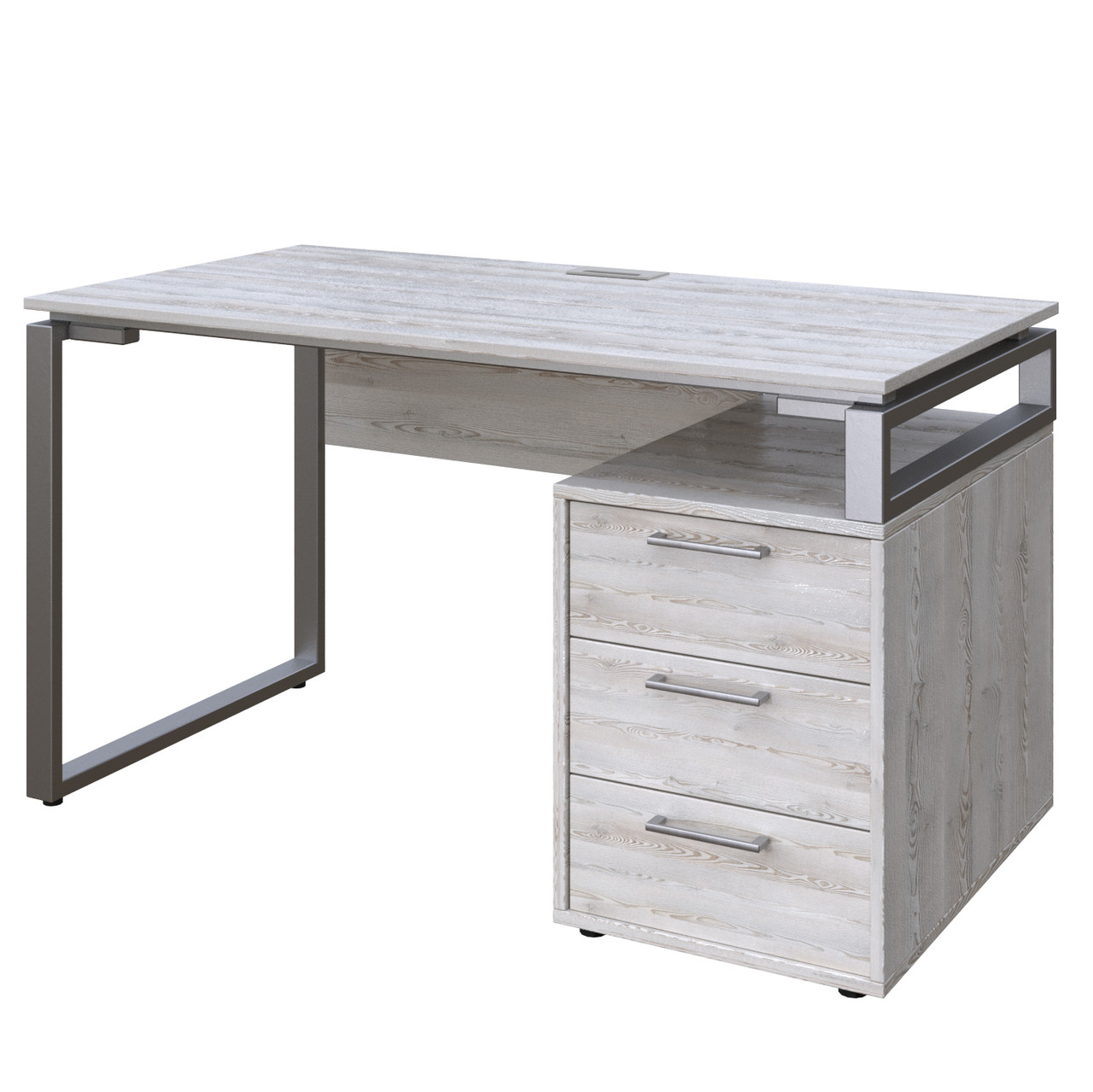 Офісний письмовий стіл Loft Details L120 з царгою