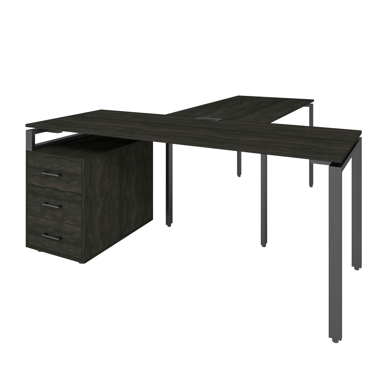 Офісний письмовий стіл керівника Loft Details LMB200b