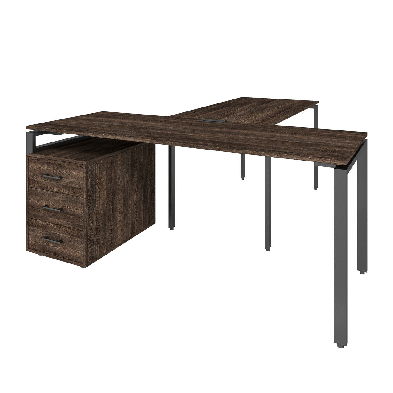 Офісний письмовий стіл керівника Loft Details LMB200b