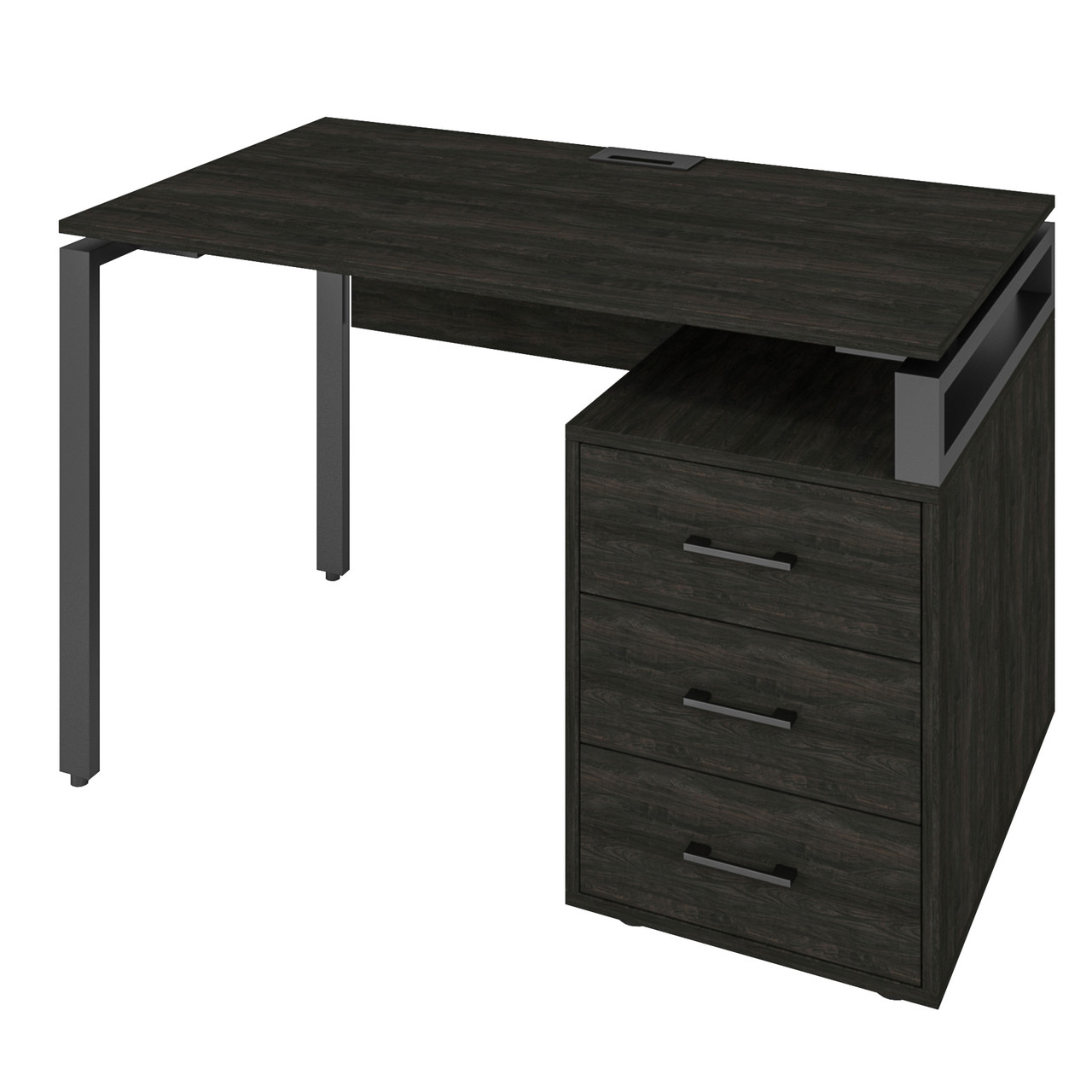 Офісний письмовий стіл Loft Details LM120b з царгою
