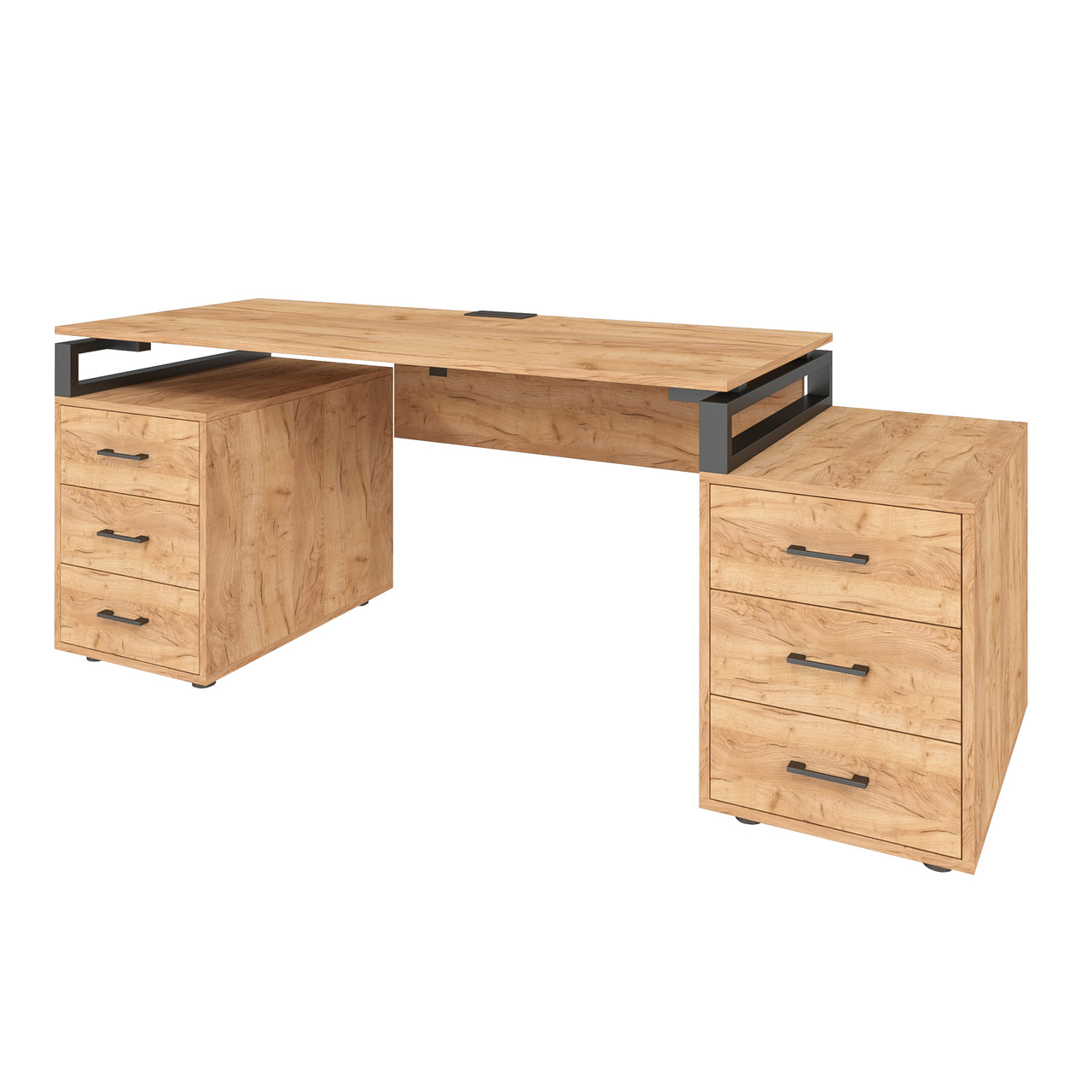 Офісний письмовий стіл Loft Details LL135b з царгою