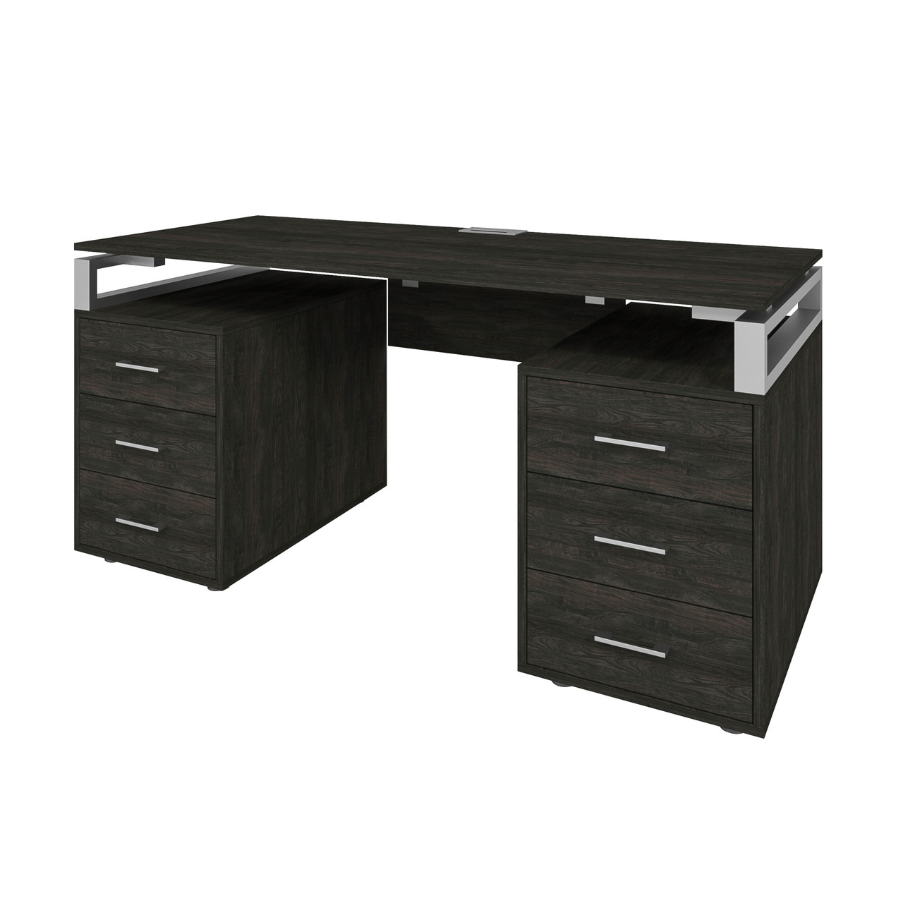 Офісний письмовий стіл Loft Details LL135 з царгою