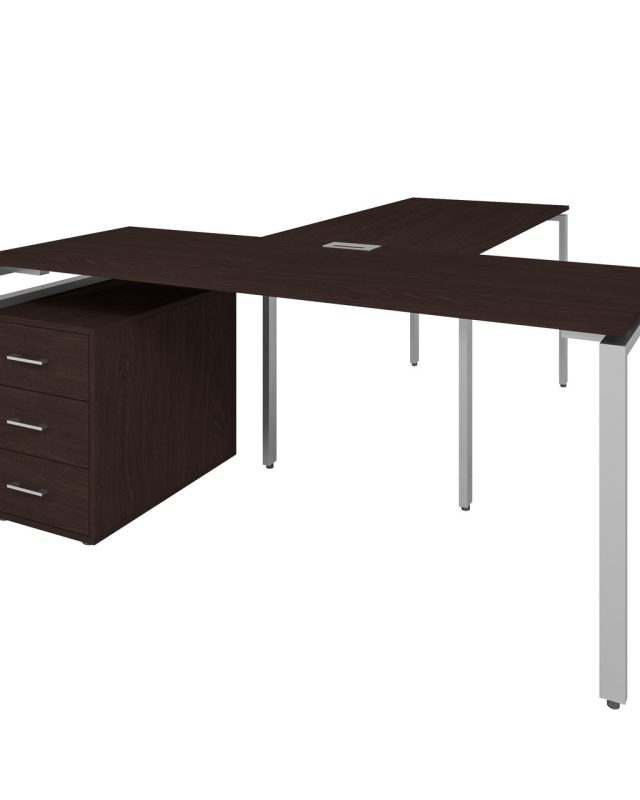 Офісний письмовий стіл керівника Loft Details LMB180 з брифінгом