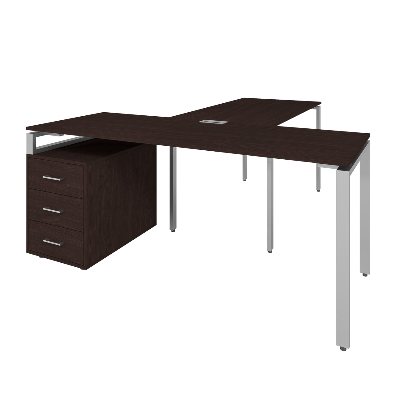 Офісний письмовий стіл керівника Loft Details LMB180 з брифінгом