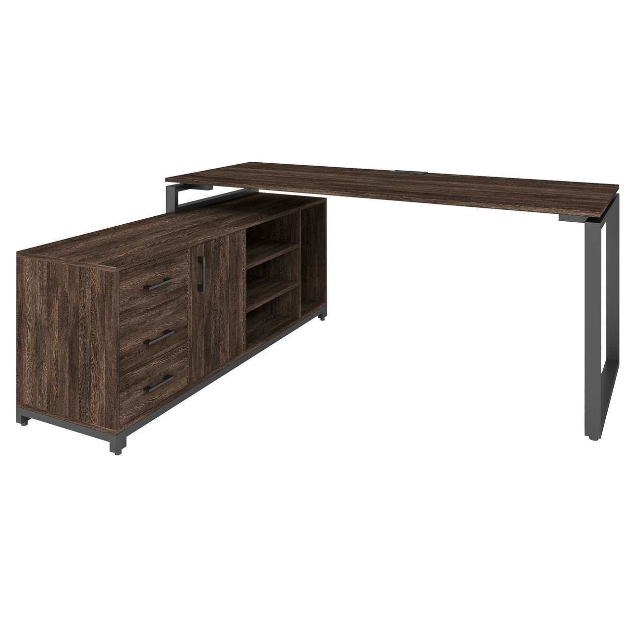 Офісний письмовий стіл керівника Loft Details F180b