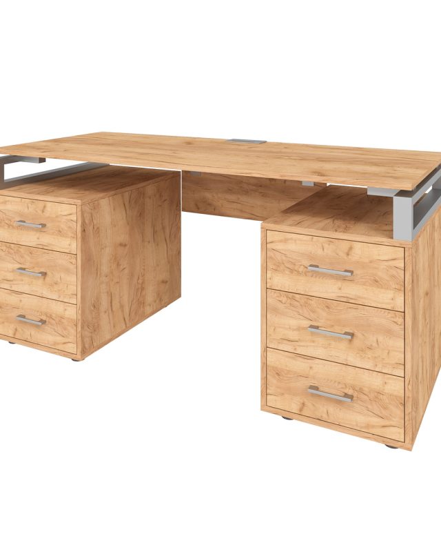 Офісний письмовий стіл Loft Details LL135 з царгою