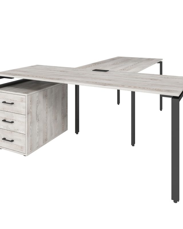 Офісний письмовий стіл керівника Loft Details LMB200b