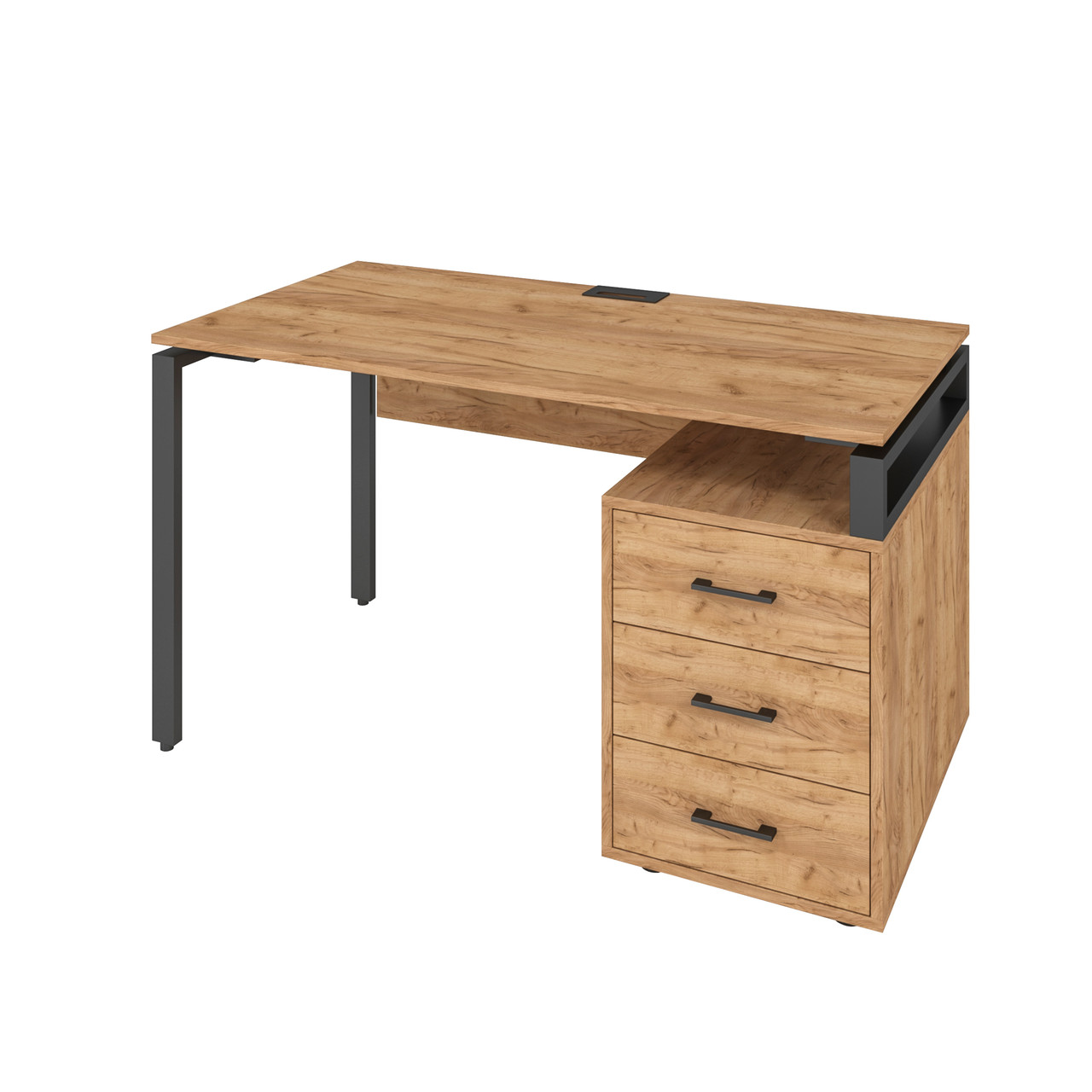 Офісний письмовий стіл Loft Details LM135b з царгою