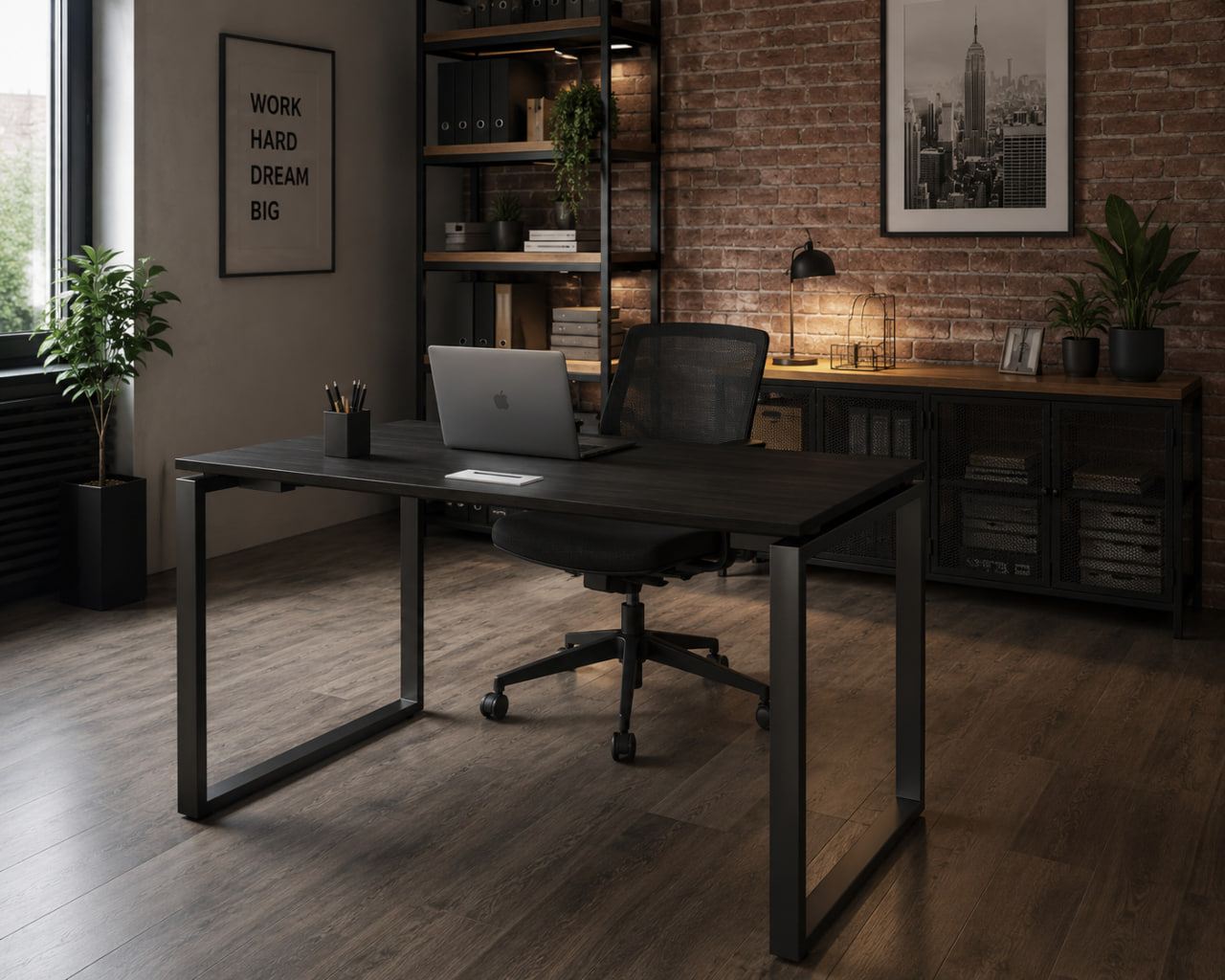 Офісний письмовий стіл Loft Details К120b