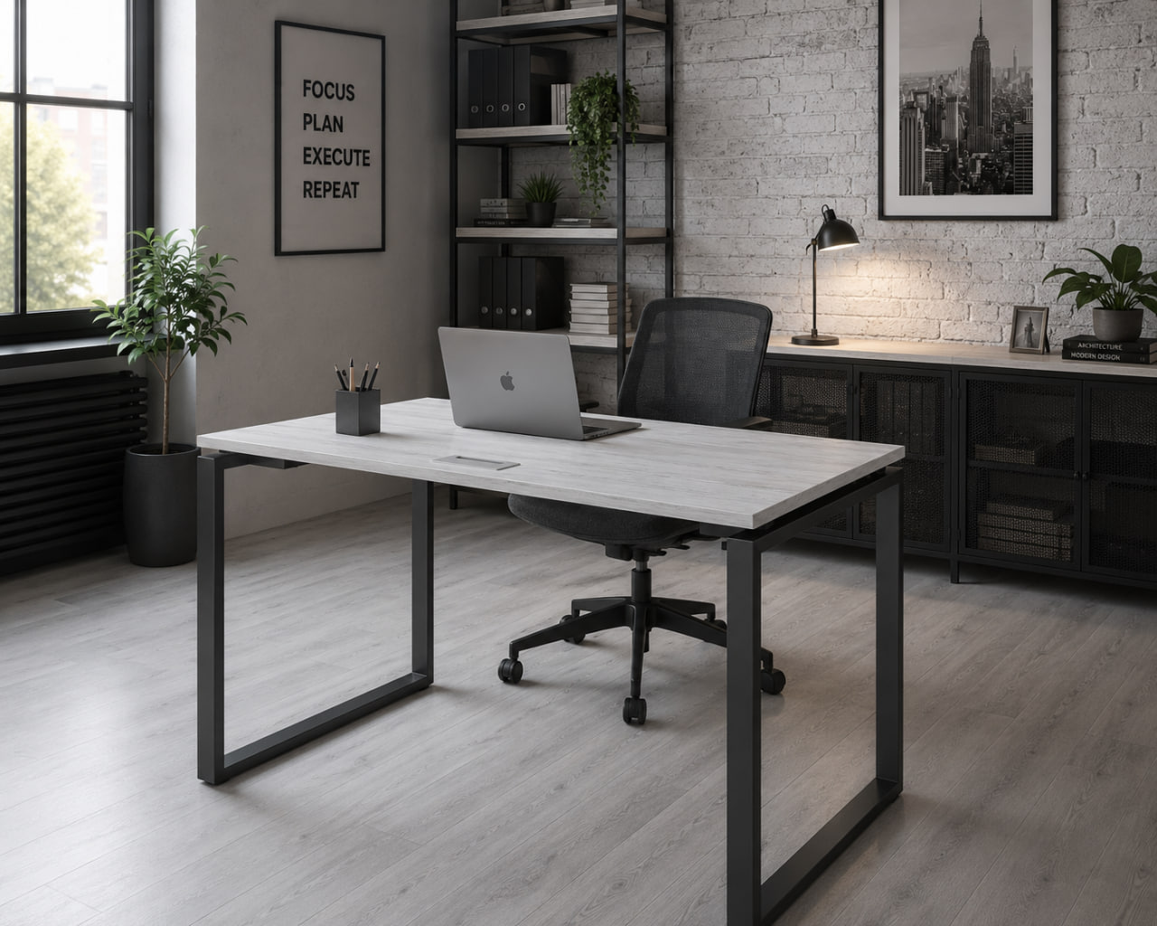 Офісний письмовий стіл Loft Details К120b